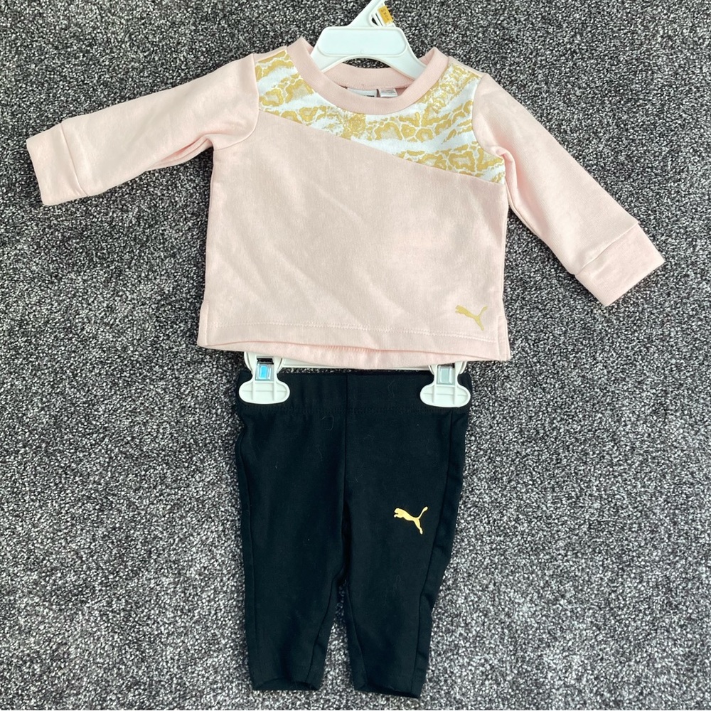 Puma Baby Girl’s Outfit Pink Size 0-3 Months